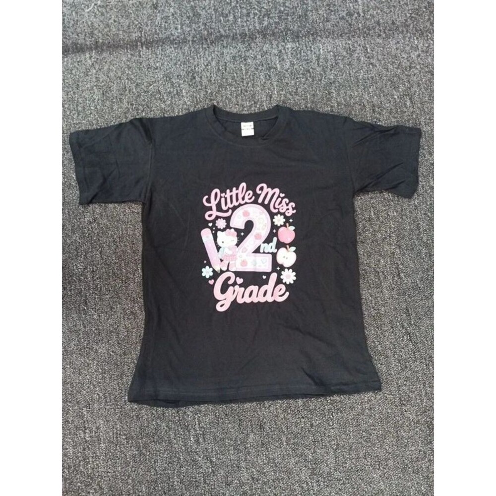Digiprint Apparel Little Miss 2nd Grade Graphic T-Shirt
